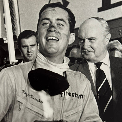 Roger Penske Racing Driver Photo Photograph Nassau 1964 Chaparral Modern Print