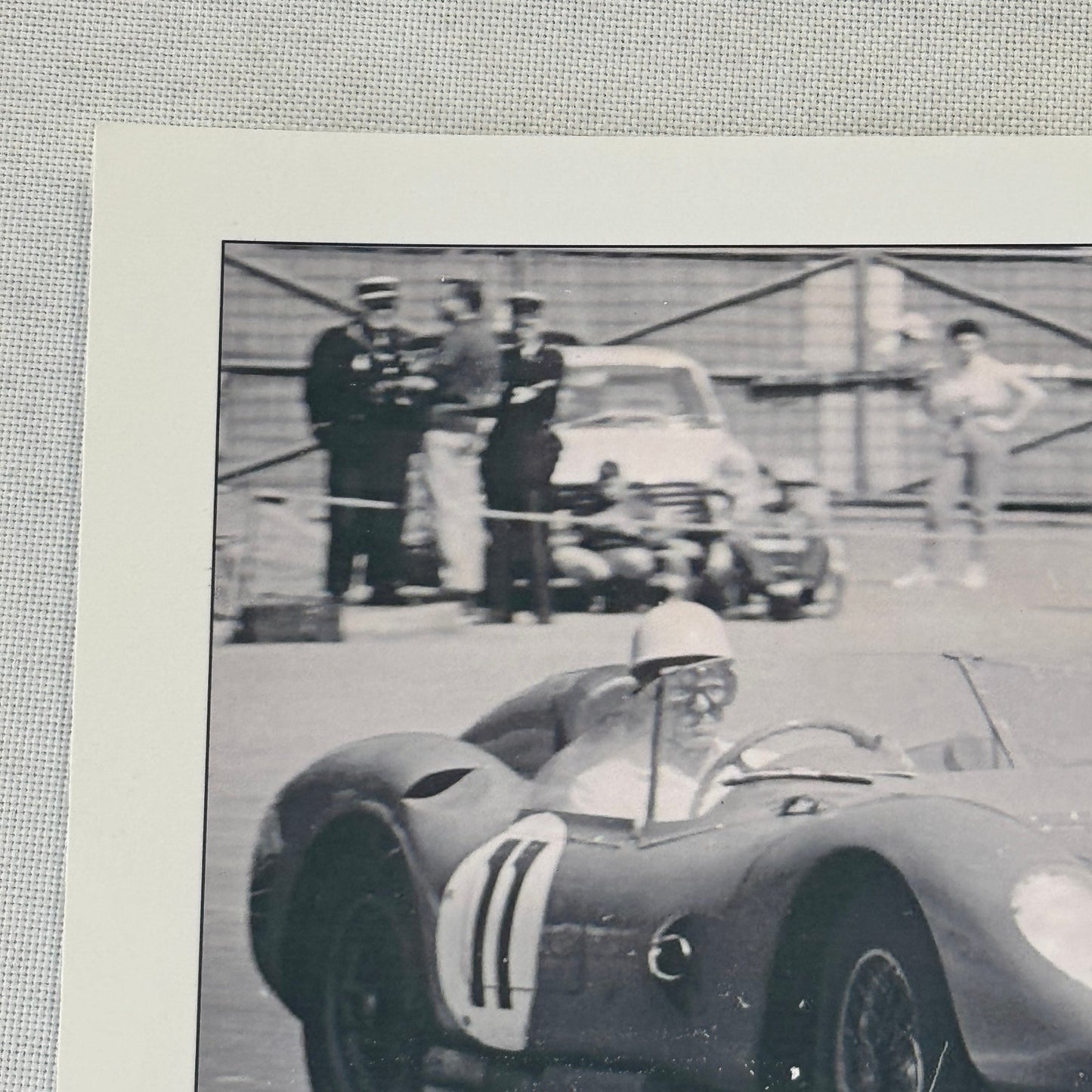 Ferrari 250 Testarossa Paul Frere 1960 24 Hours of LeMans Racing Photo Modern