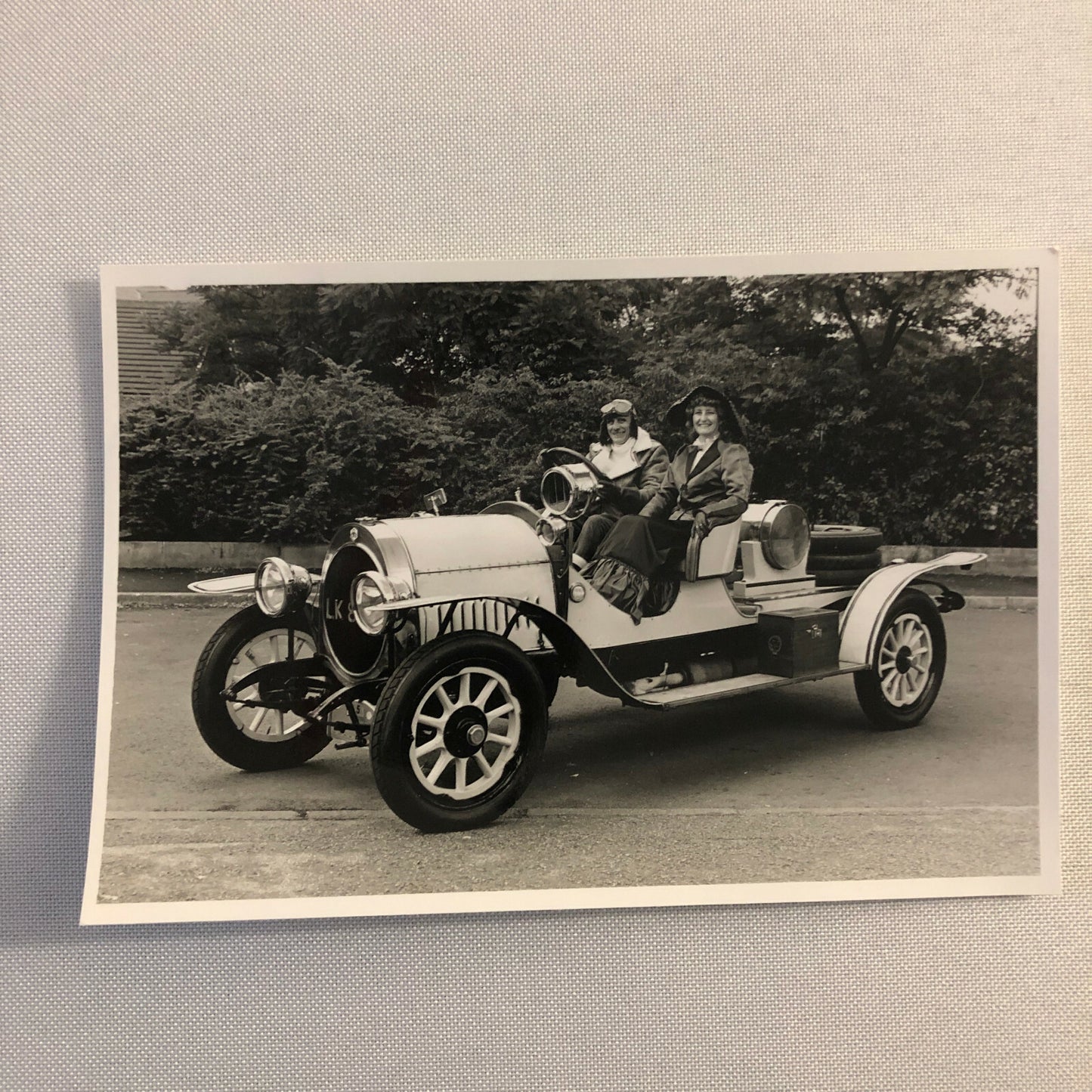 Vintage 1912 NAG Car in Great British Film Rally 1990 Press Photo Photograph 