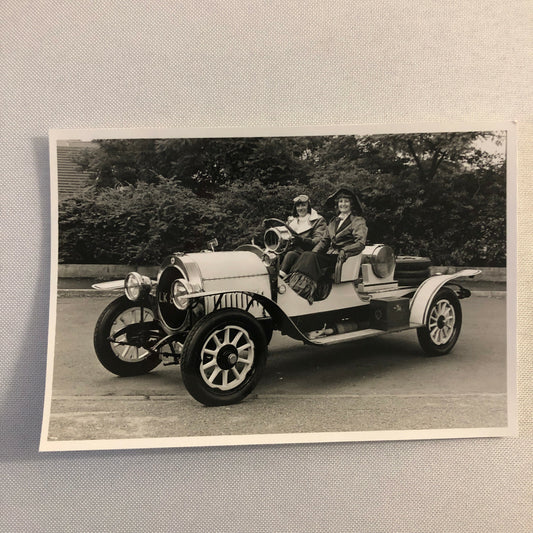 Vintage 1912 NAG Car in Great British Film Rally 1990 Press Photo Photograph 