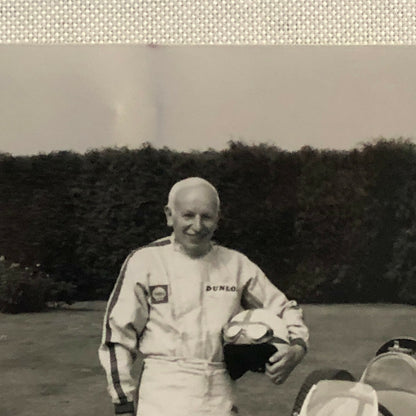 Vintage John Surtees Silverstone 1938 1939 Auto Union Car Press Photo Photograph