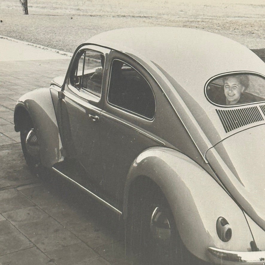 Vintage Volkswagen Beetle VW Bug Car Photo Photograph Print