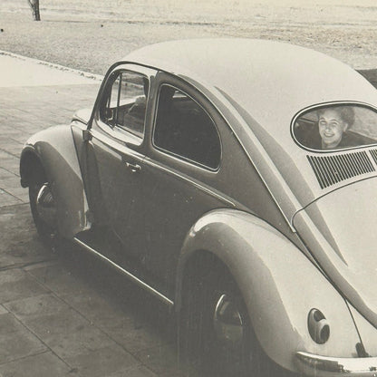 Vintage Volkswagen Beetle VW Bug Car Photo Photograph Print
