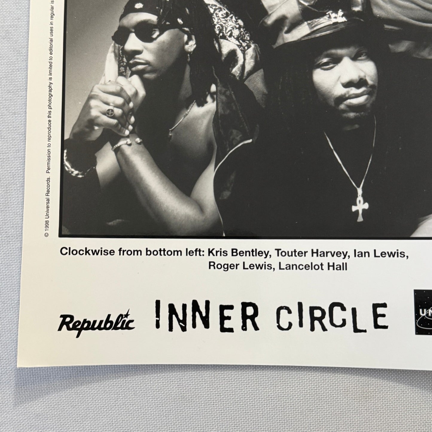 Inner Circle Music Publicity Press Photo Photograph Band 1998 Reggae