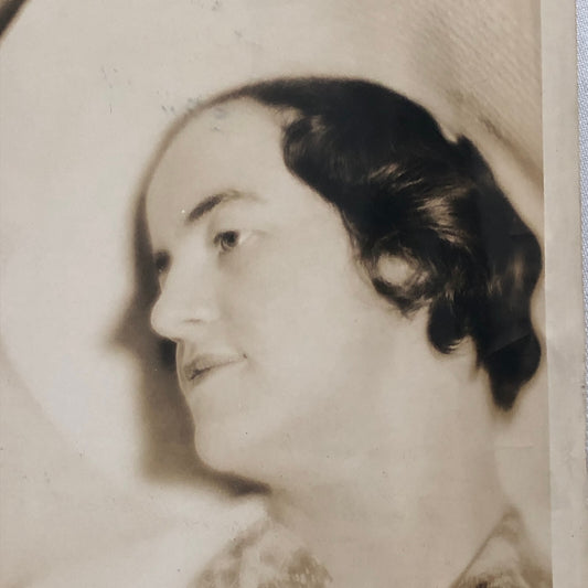 Press Photo Photograph Society Engagement Isobel Smith 1934 Senator Daughter