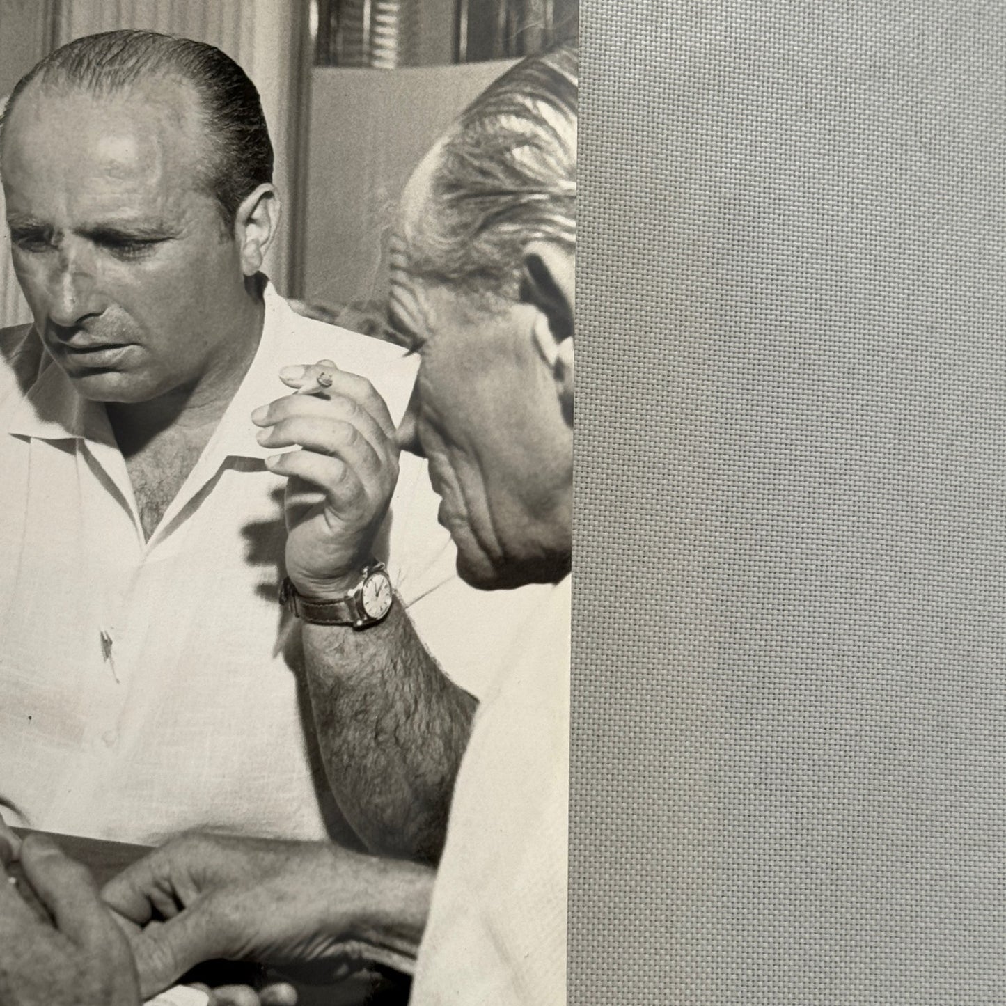 Juan Manuel Fangio Retirement Vacation Holiday Italian Press Photo F1 Racing