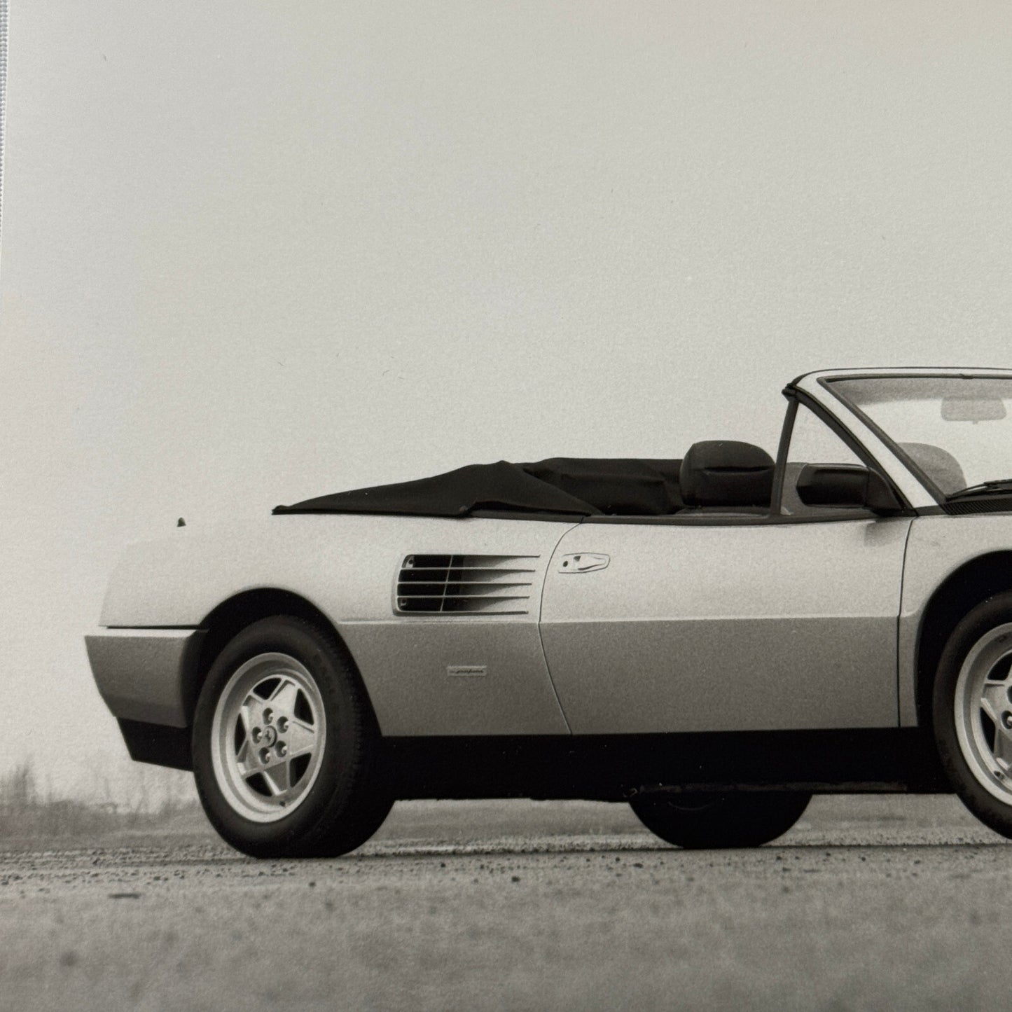 Ferrari Mondial Convertible Car Factory Press Photo Photograph Print