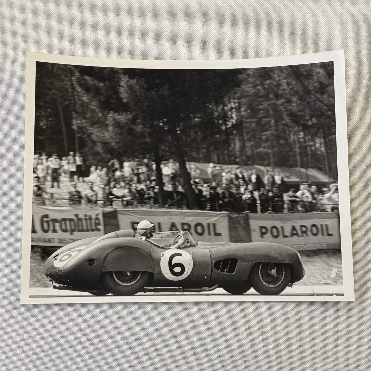 Aston Martin DBR1 LeMans 1959 Photo Photograph Modern Print Maurice Trintignant
