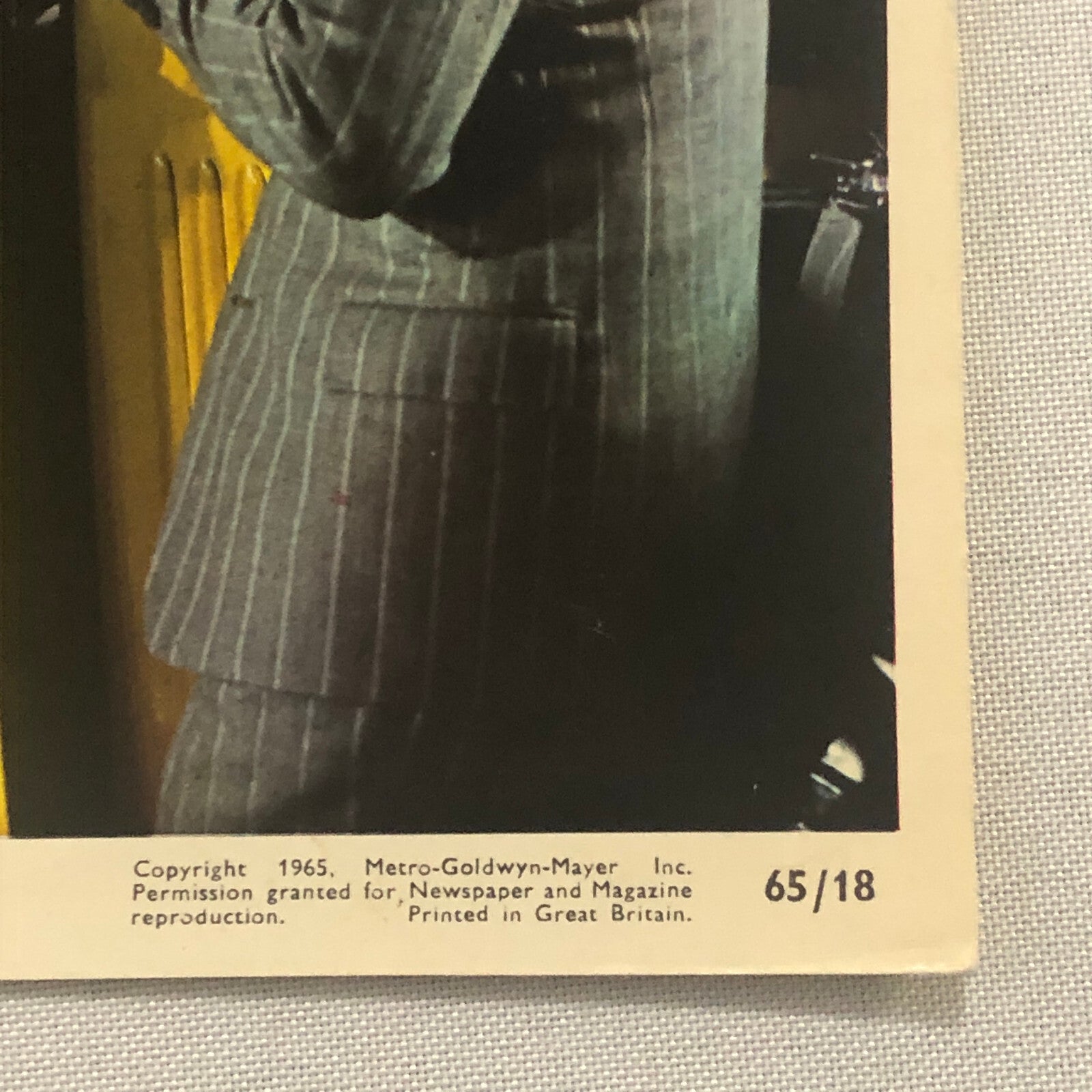 The Yellow Rolls Royce Movie Film Lobby Card Advertising 1965