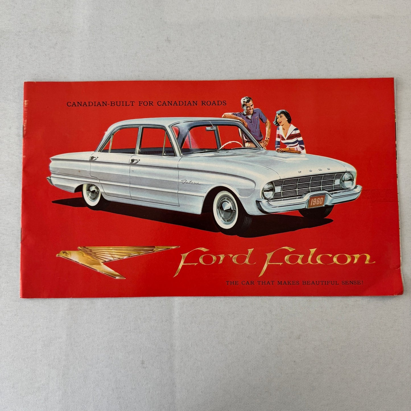 1960 Ford Falcon Car Sales Brochure Catalog Canadian Tudor Fordor Sedan
