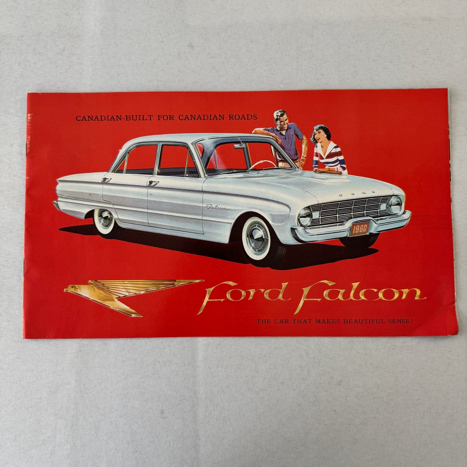 1960 Ford Falcon Car Sales Brochure Catalog Canadian Tudor Fordor Sedan