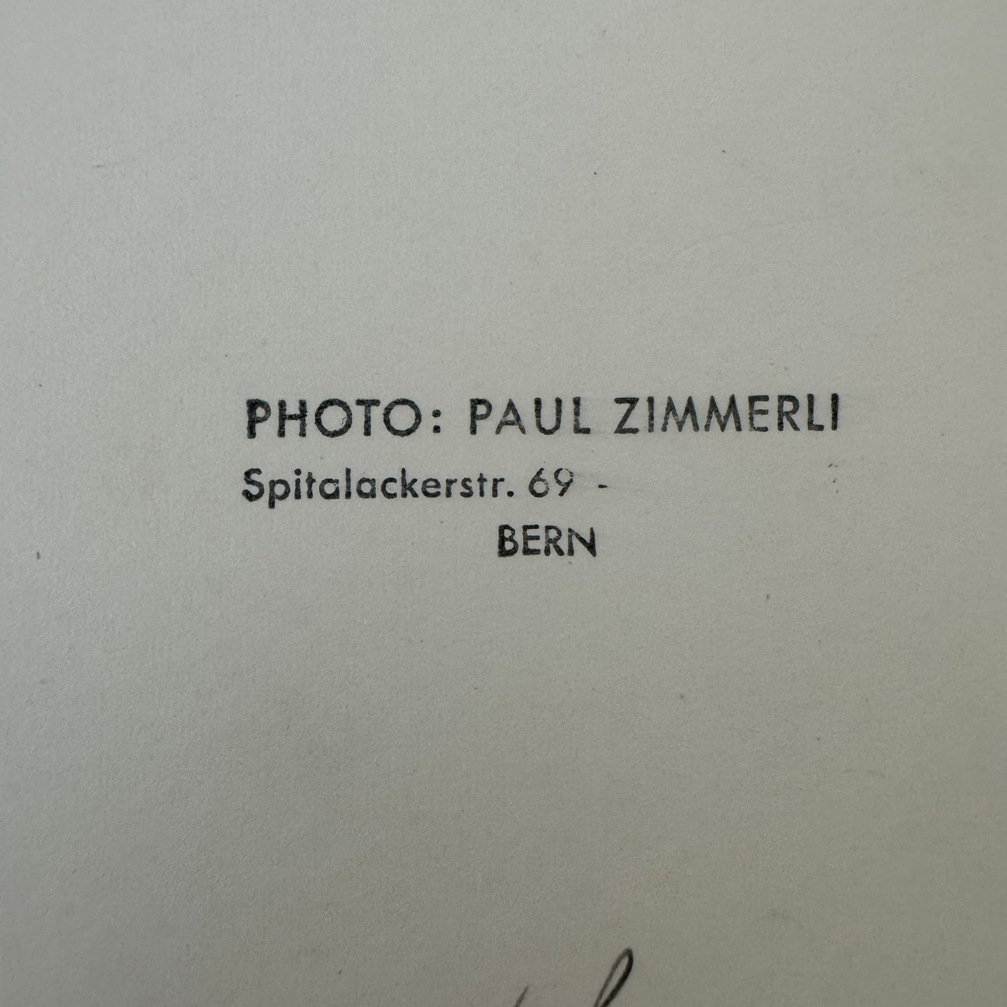 Vintage Racing Photo Photograph Print Christopher Fritz Bern 1949 Alfa Romeo ?