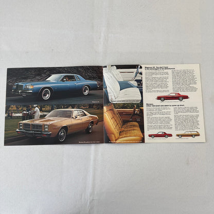 1978 Dodge Sales Brochure Catalog Aspen Diplomat Magnum Charger Challenger Colt