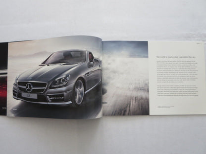 2012 Mercedes SLK 350 Sales Brochure Advertising Catalog SLK350