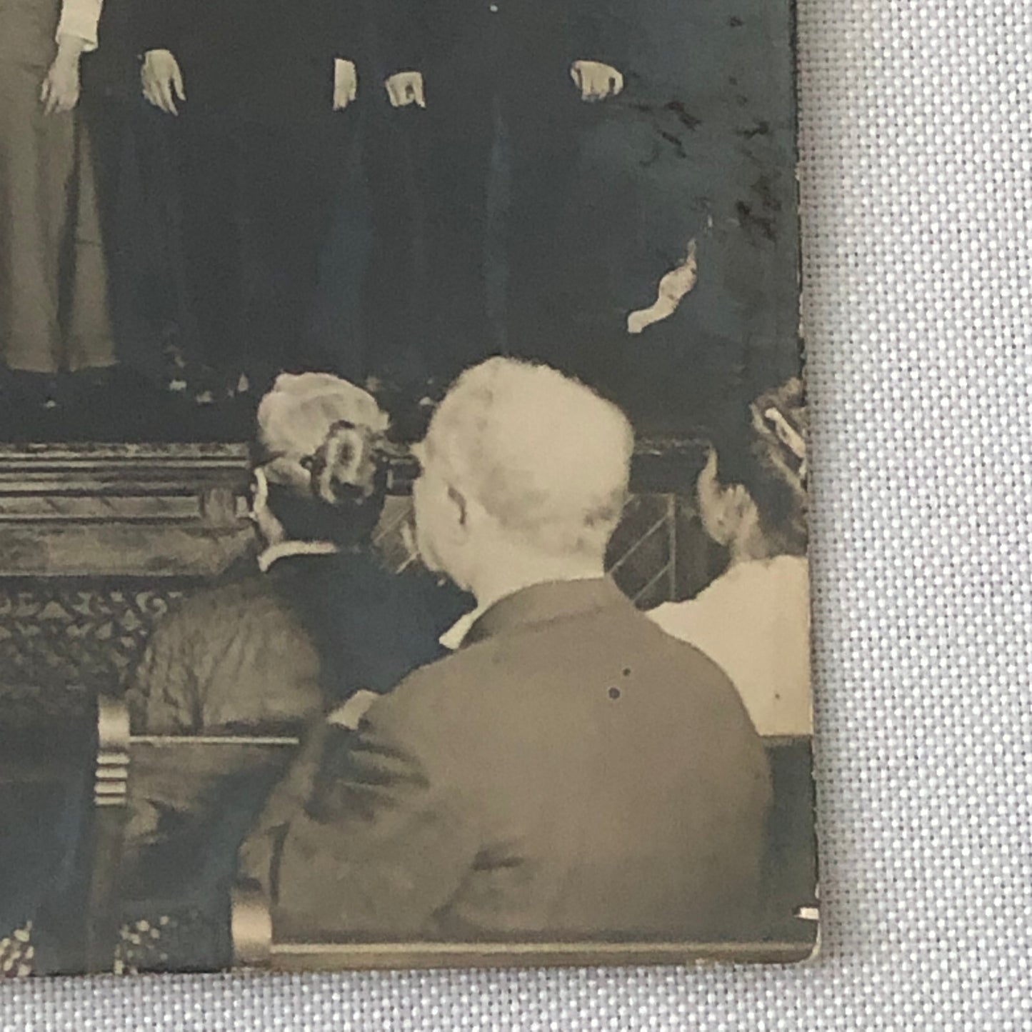 St Augustine's Chapel Church Press Photo Photograph People on Stage Americana