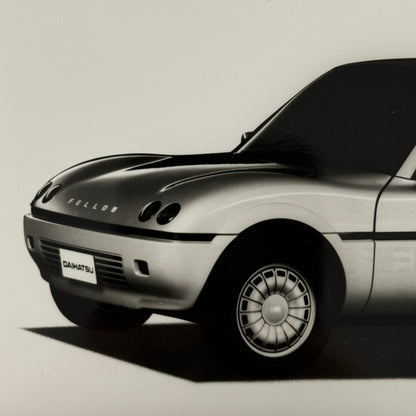 1990 Daihatsu Fellow 90 Concept Car Prototype Factory Photo Photograph Lot 2x