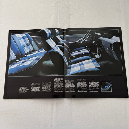 1983 Toyota Tercel Car Sales Brochure Catalog SR5 Wagon Liftback 4WD Vintage
