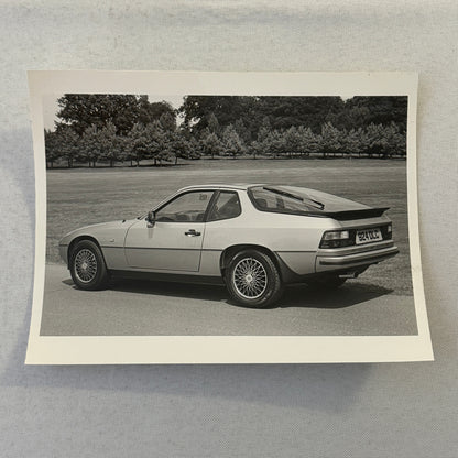 Porsche 924 Car Factory Press Photo Photograph