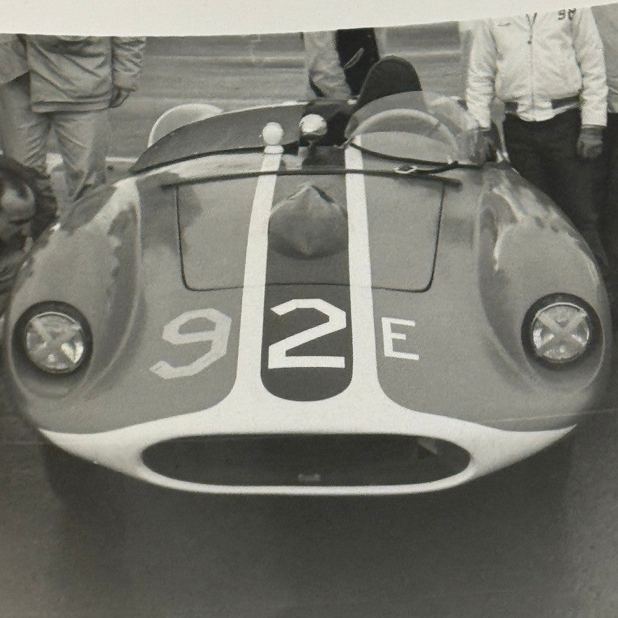 Vintage Racing Photo Devin Car Photograph Snapshot Motorsport Print 1959