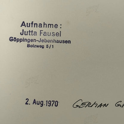 Vintage Racing Photo 1970 German Grand Prix Denny Hulme Motorsport Photograph