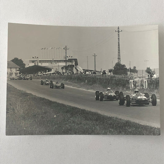 Vintage Car Racing Photo Photograph - Formula 2 Race F2 - Jack Brabham +