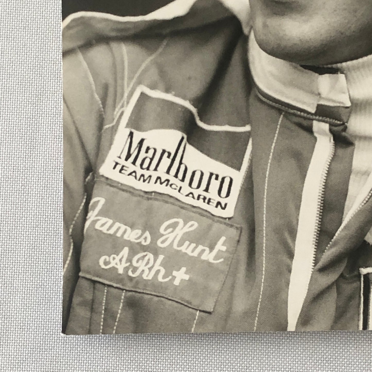 James Hunt Grand Prix Formula One F1 Racing Driver Portrait Photo Photograph