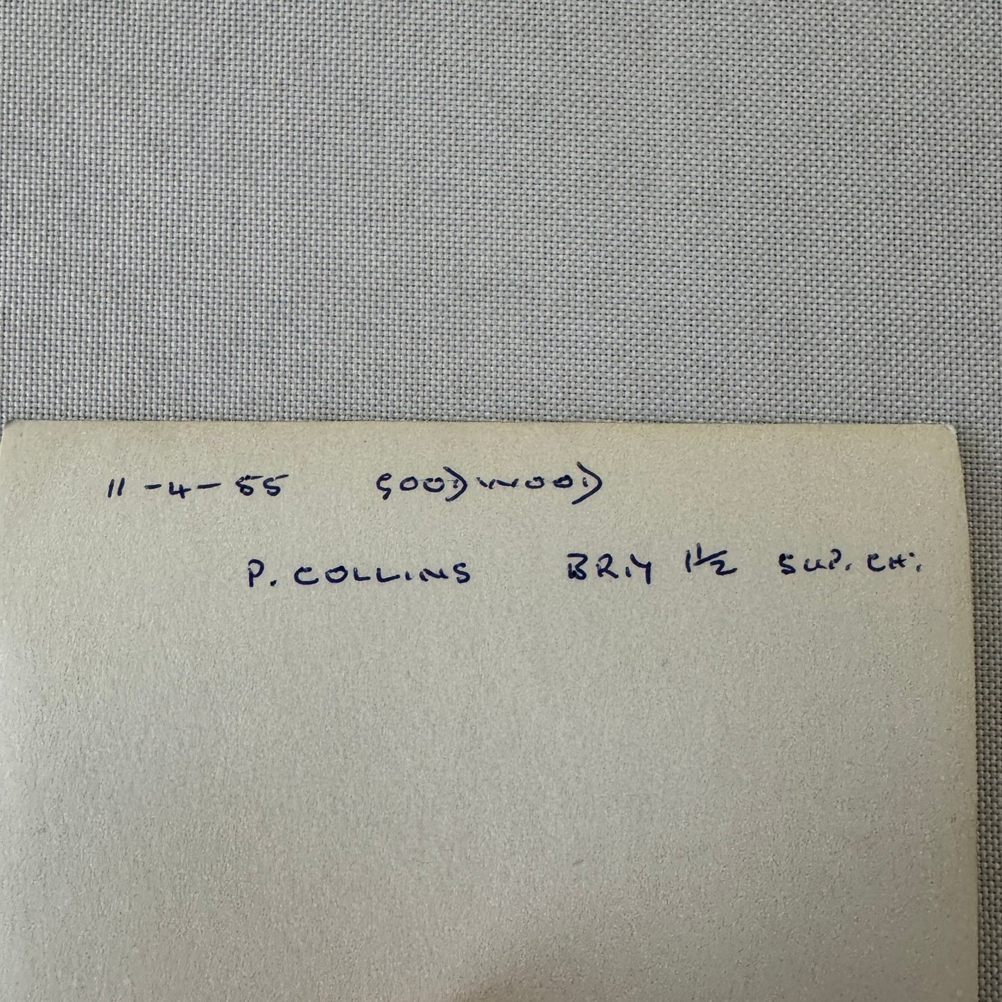 Vintage Racing Photo Peter Collins Goodwood 1955 Motorsport Photograph