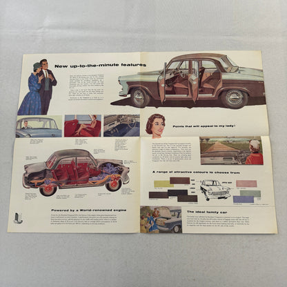 Standard Vanguard III Saloon Car Sales Brochure Catalog Advertising Vintage