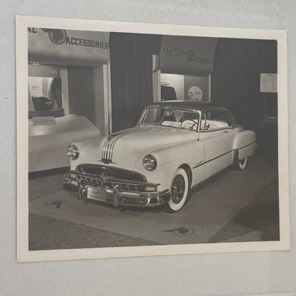 Vintage Pontiac Factory Press Photo Photograph Car Dealership Print
