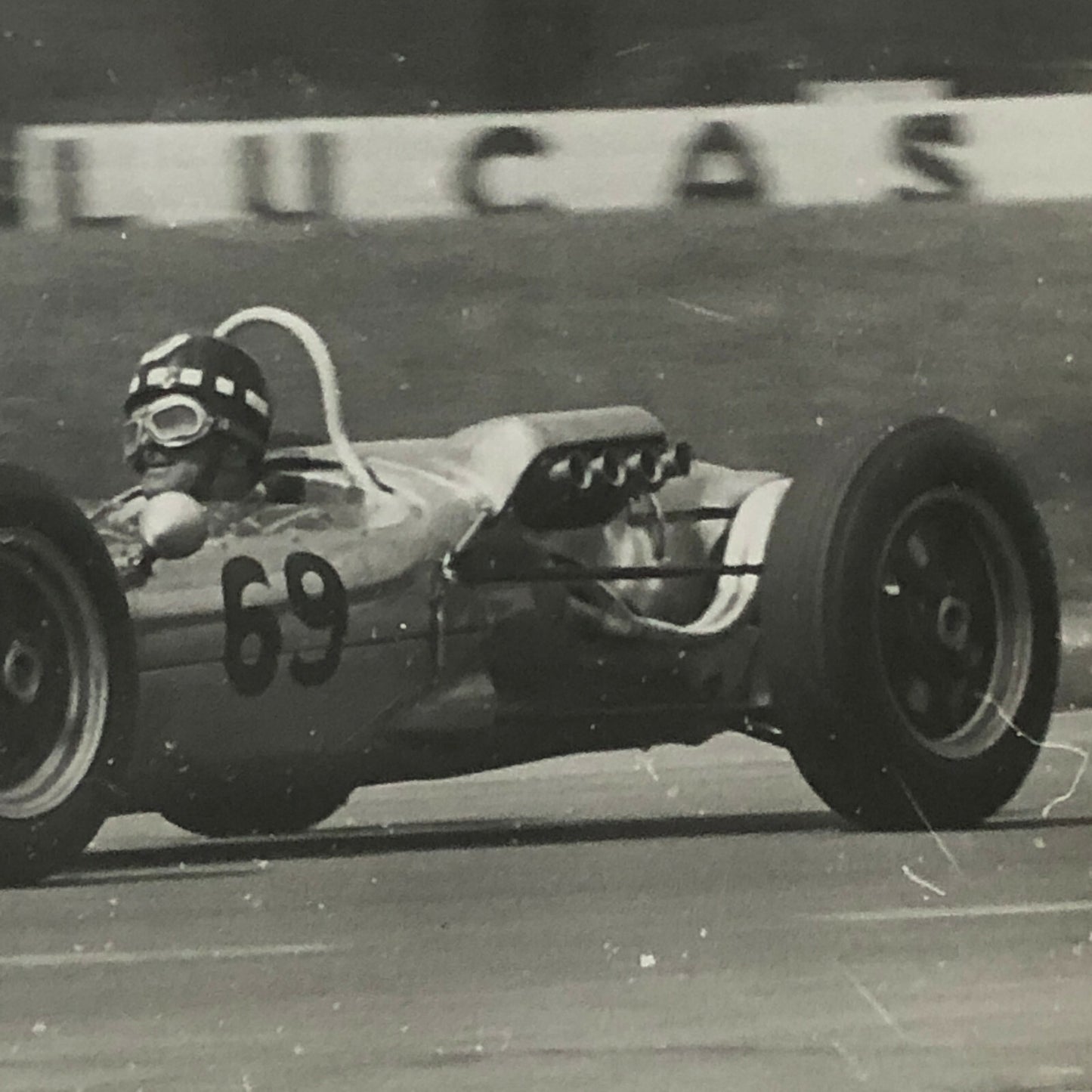 Vintage Racing Car Photo Photograph Print Motorsport Race