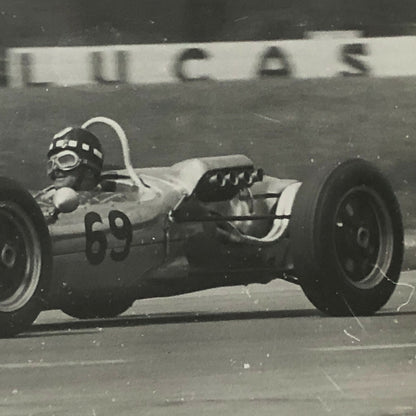 Vintage Racing Car Photo Photograph Print Motorsport Race
