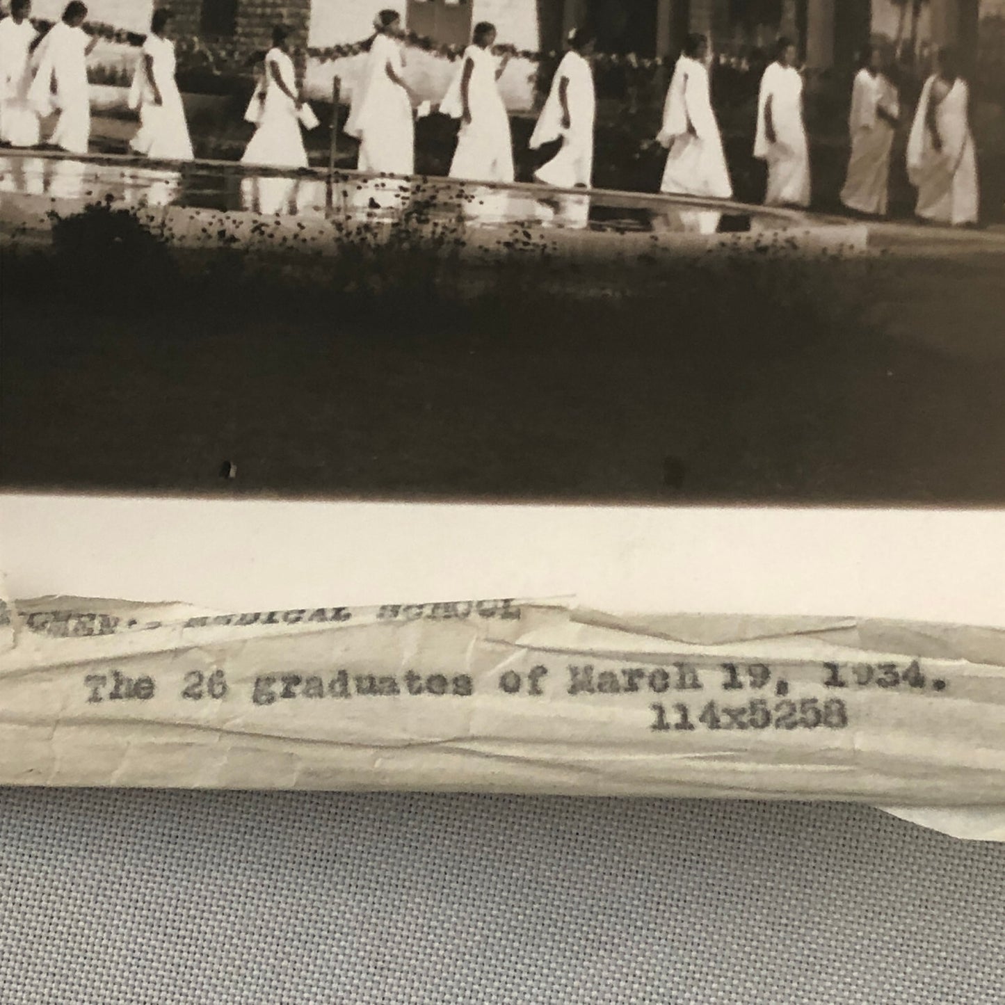Press Photo Photograph Womens Medical School Graduates 1933 India Indian