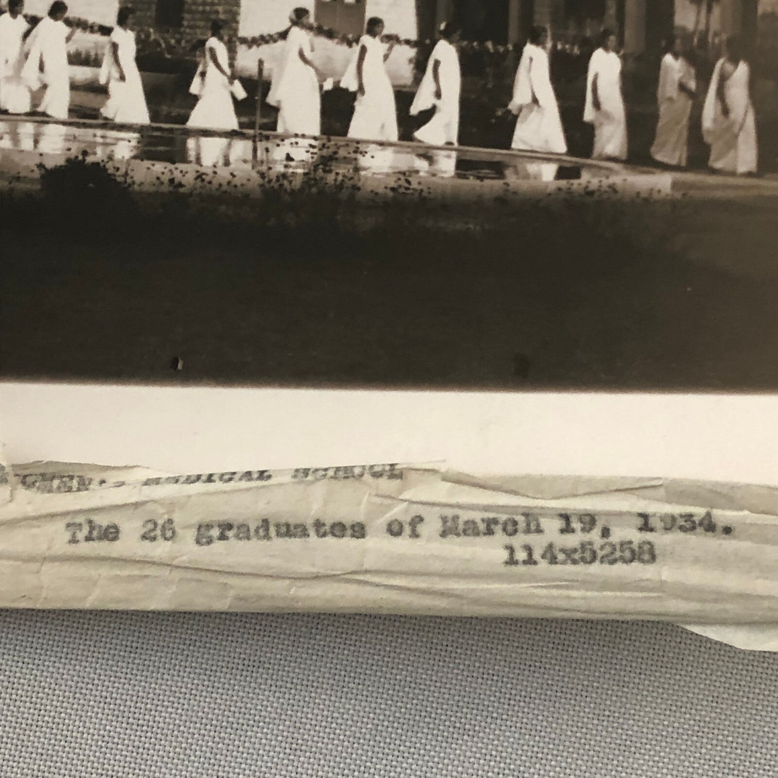 Press Photo Photograph Womens Medical School Graduates 1933 India Indian