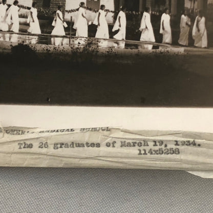 Press Photo Photograph Womens Medical School Graduates 1933 India Indian