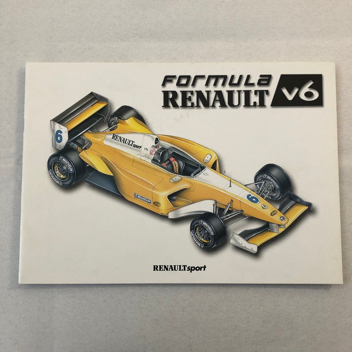 2003 Renault Sport Formula V6 Racing Car Sales Brochure Catalog