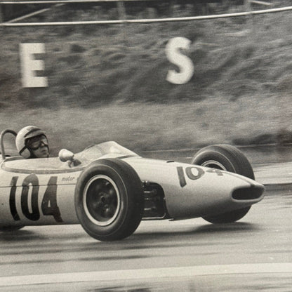 Vintage Racing Photo Photograph F3 Hans Stiller Brabham Repco 1966 Clubmans