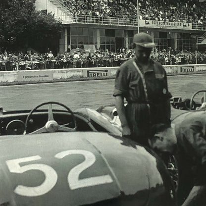 Vintage Racing Photo Photograph - Modern Era Print - Cars Mechanic Crew 