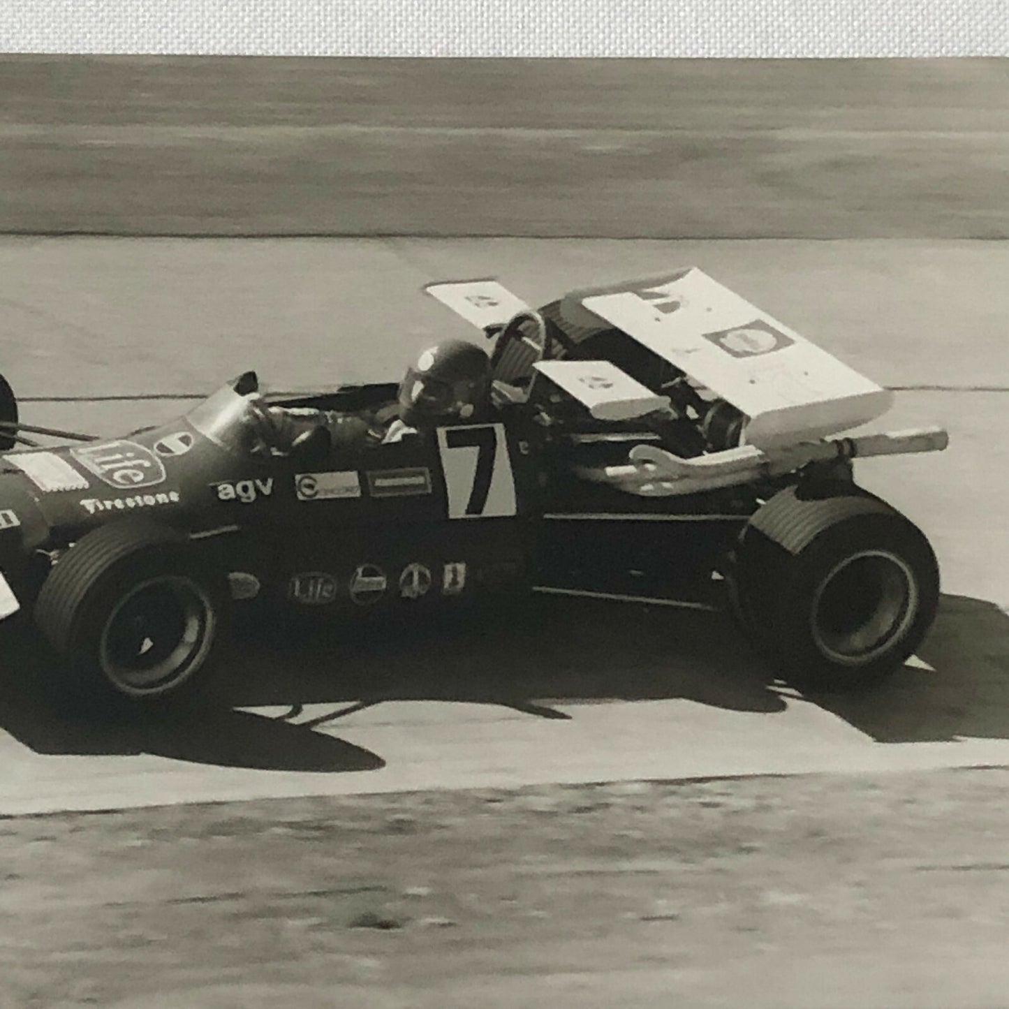 Vintage Brabham BT30 ADAC Racing Car Photo Photograph Studio Worner 1971