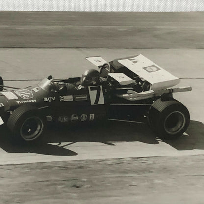 Vintage Brabham BT30 ADAC Racing Car Photo Photograph Studio Worner 1971