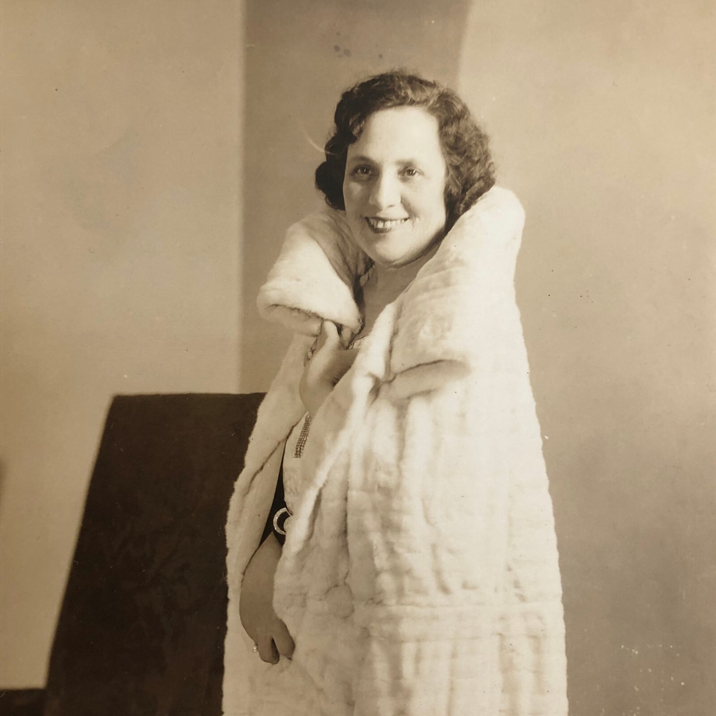 Press Photo Photograph Wife of Cuban Envoy Ambassador Cuba 1932