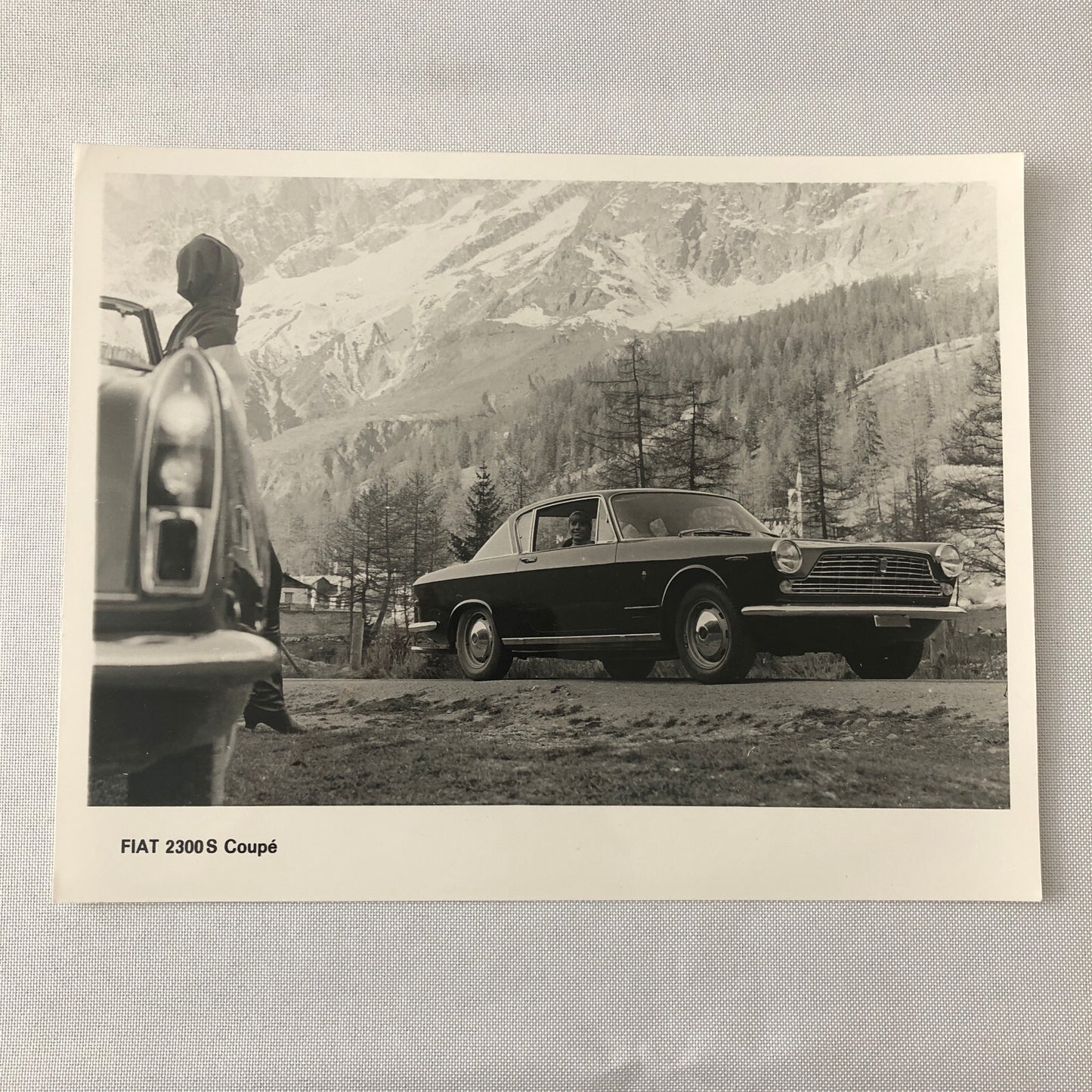 Fiat 2300 S Coupe Factory Press Photo Photograph Fiat 2300S