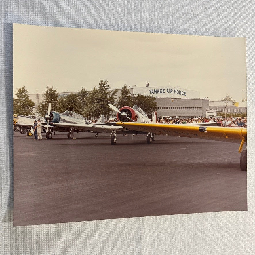 Vintage US Military Aircraft Airshow Photo Large Aviation Photograph Air Force