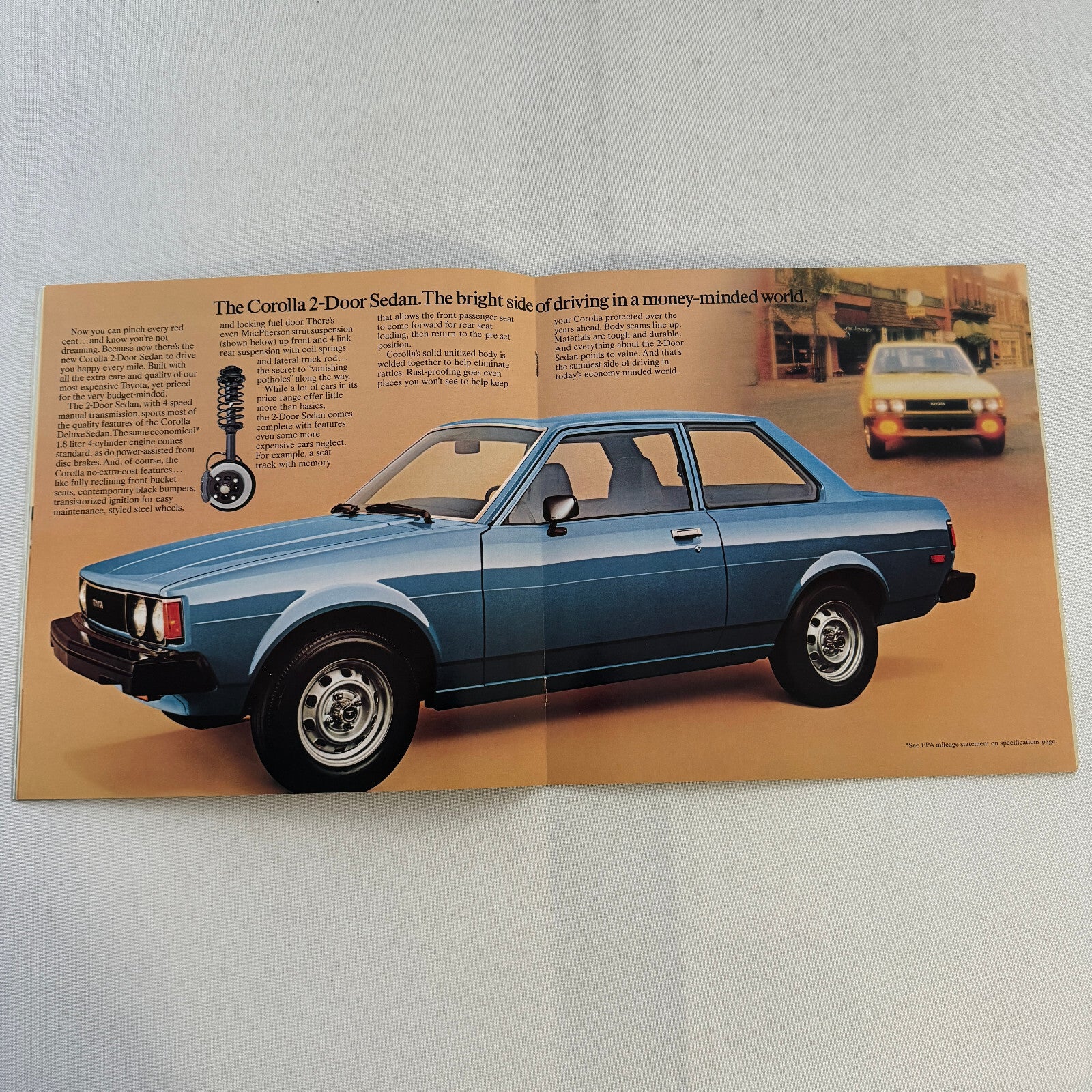 1980 Toyota Corolla Car Sales Brochure Catalog Tercel SR-5 SR5 Sport Coupe
