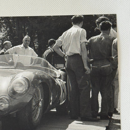 1960 LeMans Aston Martin DBR1 Racing Car Vintage Image Modern Print Ian Baillie