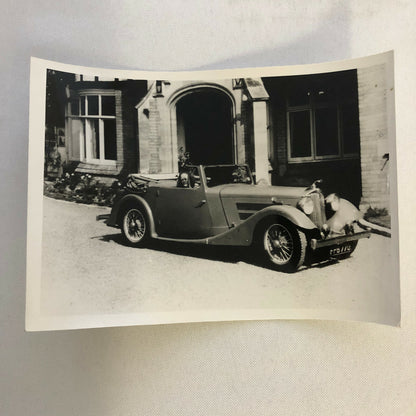Vintage Car Automobile Photo Photograph Print Unidentified