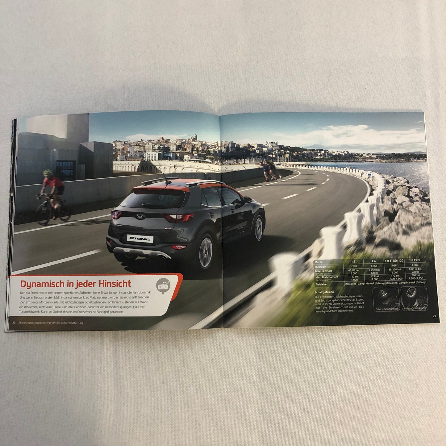 Kia Stonic Sales Brochure Catalog with Price List GERMAN Market 2018 ?