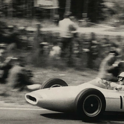 Vintage Racing Photo Photograph Stirling Moss Lotus Car 1967 Fred Gysler 