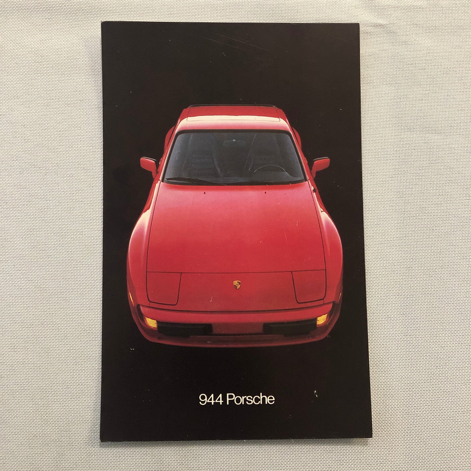 1982 Porsche 944 Advertising Postcard Post Card Vintage