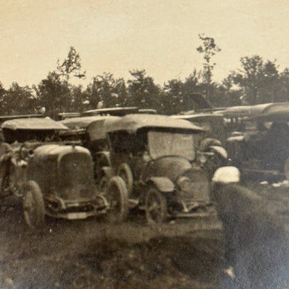 Vintage Photograph Photo Early Cars Automobiles Antique