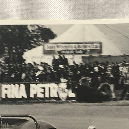 Vintage Racing Car Photo Photograph Print Chris Amon McLaren M1B